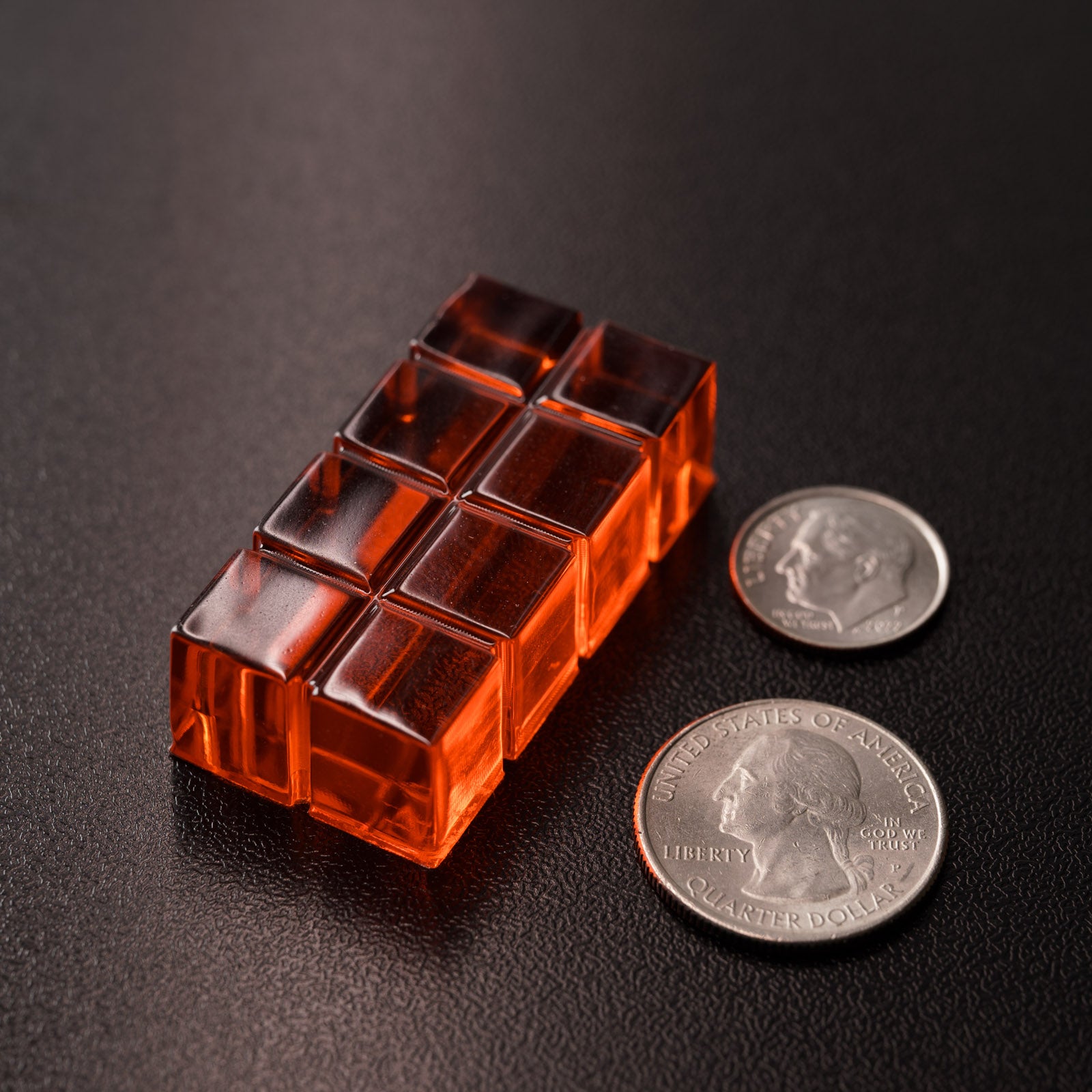 15.4mL Rectangle Multidose Candy Depositor Mold - 56 Cavities - 24408