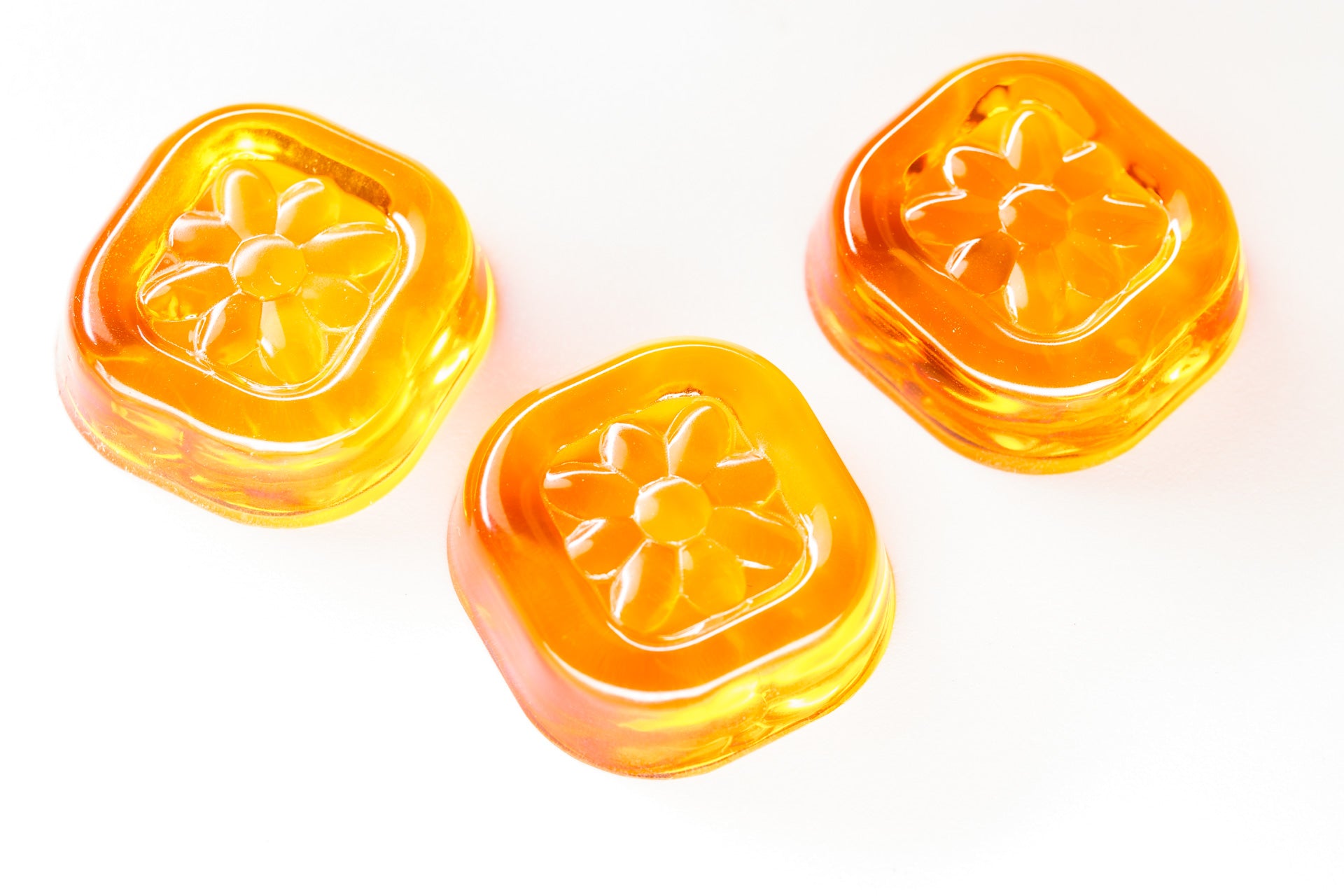 3mL Flower Gem Candy Depositor Mold - 154 Cavities - 22541