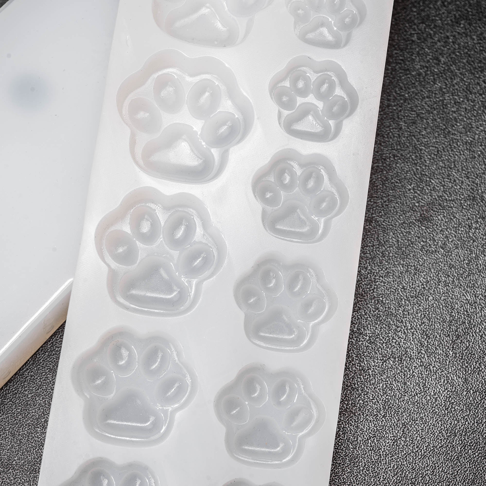 0.05 - 10mL Paw Print Sample Mold - 19 Sizes - 23423