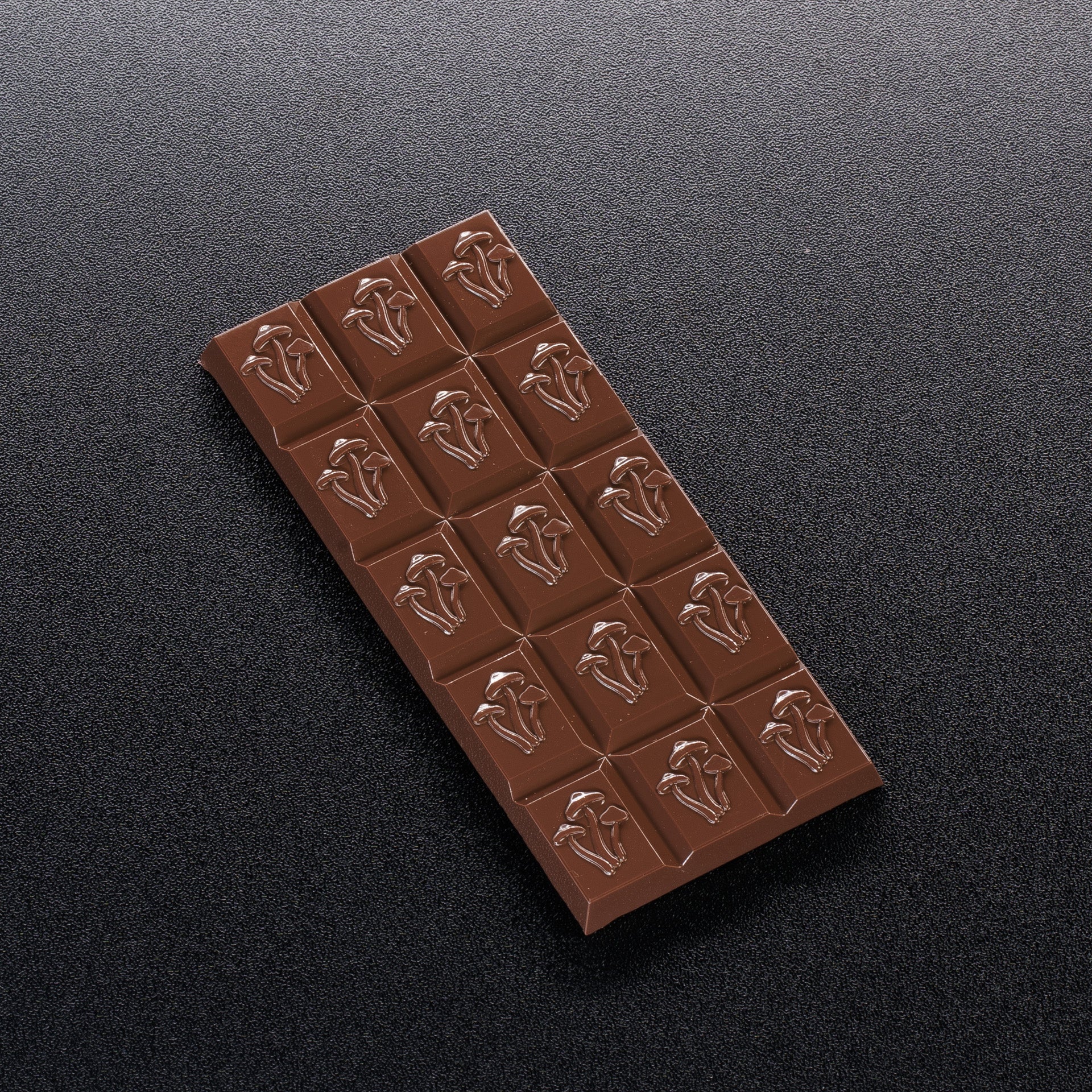 50mL 15pc Chocolate Bar Mold - Mushroom Symbol - 4 Bars - 23721