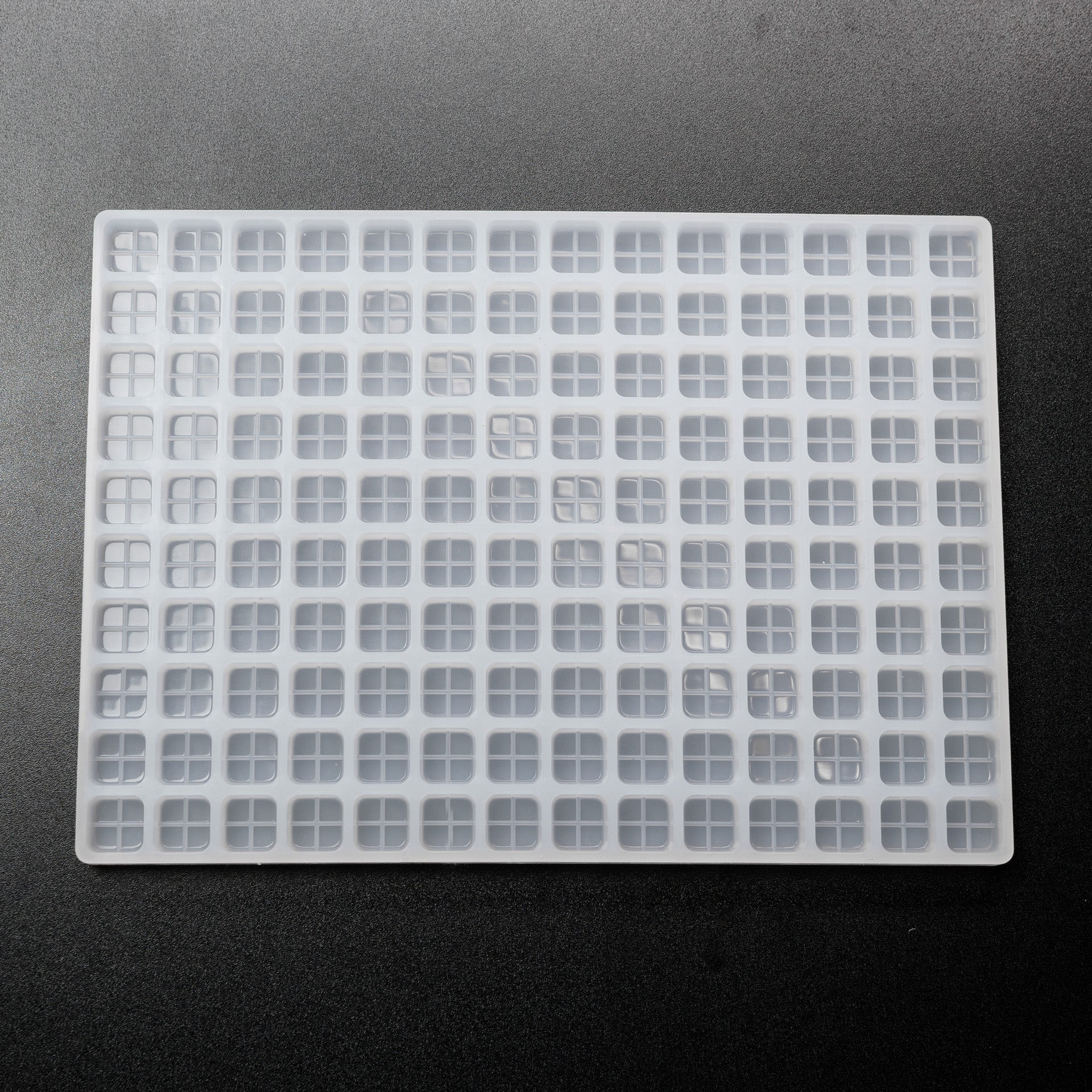 4mL Multidose™ Square 4pc Candy Depositor Mold - 140 Cavities - 23755