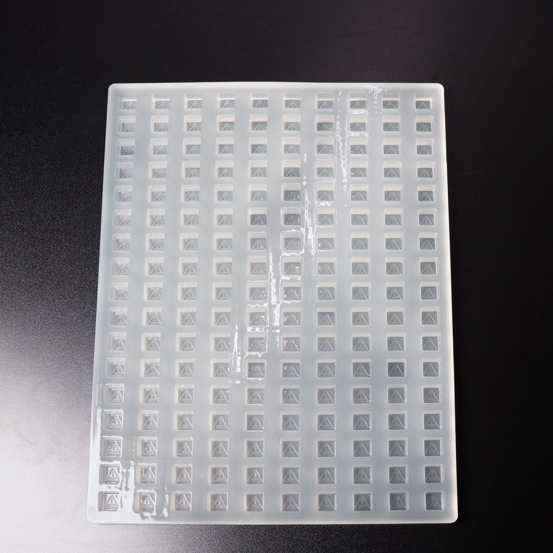 2mL Square Candy Depositor Mold - NV, MS THC Symbol - 170 Cavities - 24195