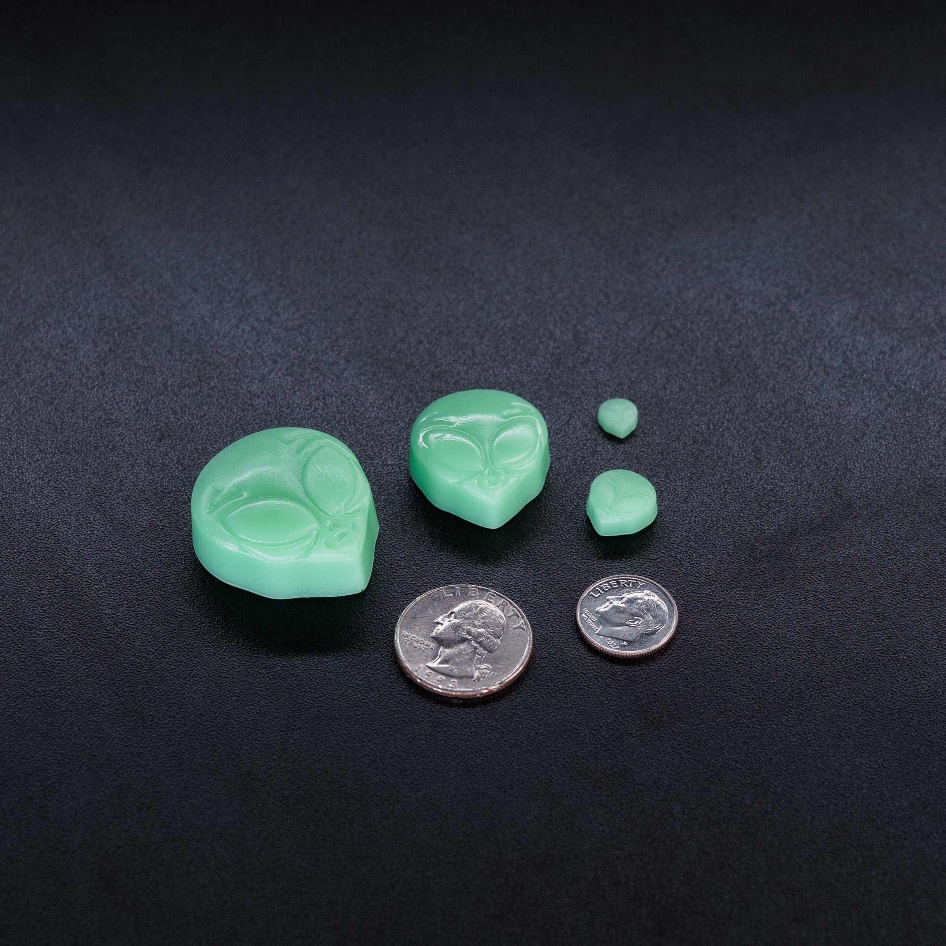 0.05mL - 10mL Alien Head Sample Mold - 18 Sizes - 23424