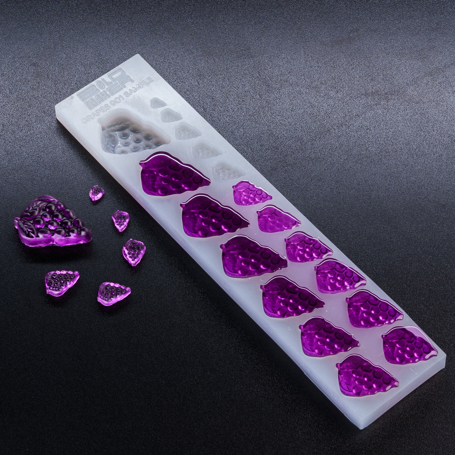 0.05mL - 10mL Grapes Bunch Sample Mold - 18 Sizes - 23425