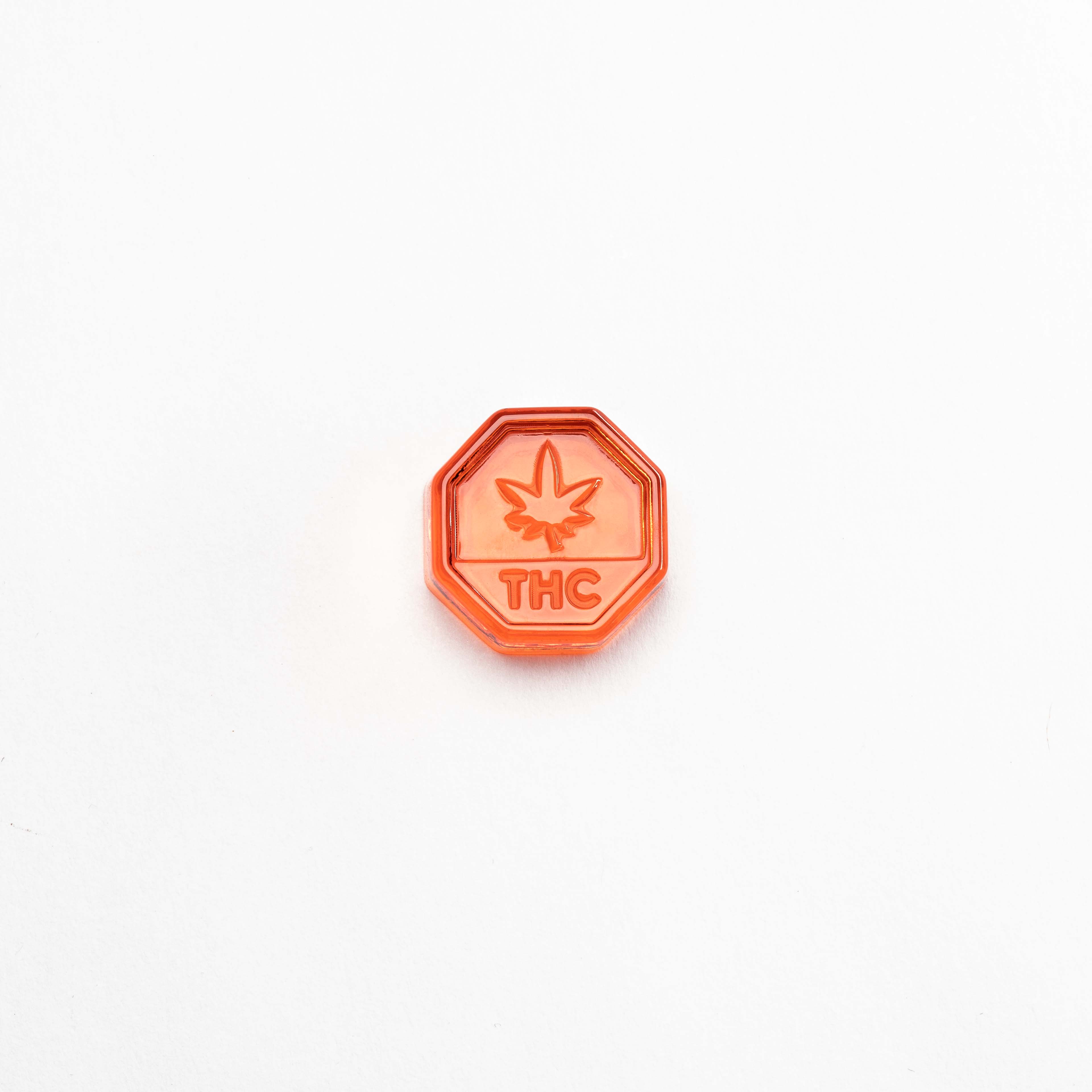 2mL Octagon Candy Depositor Mold - Canada THC Symbol - 187 Cavities - 22041