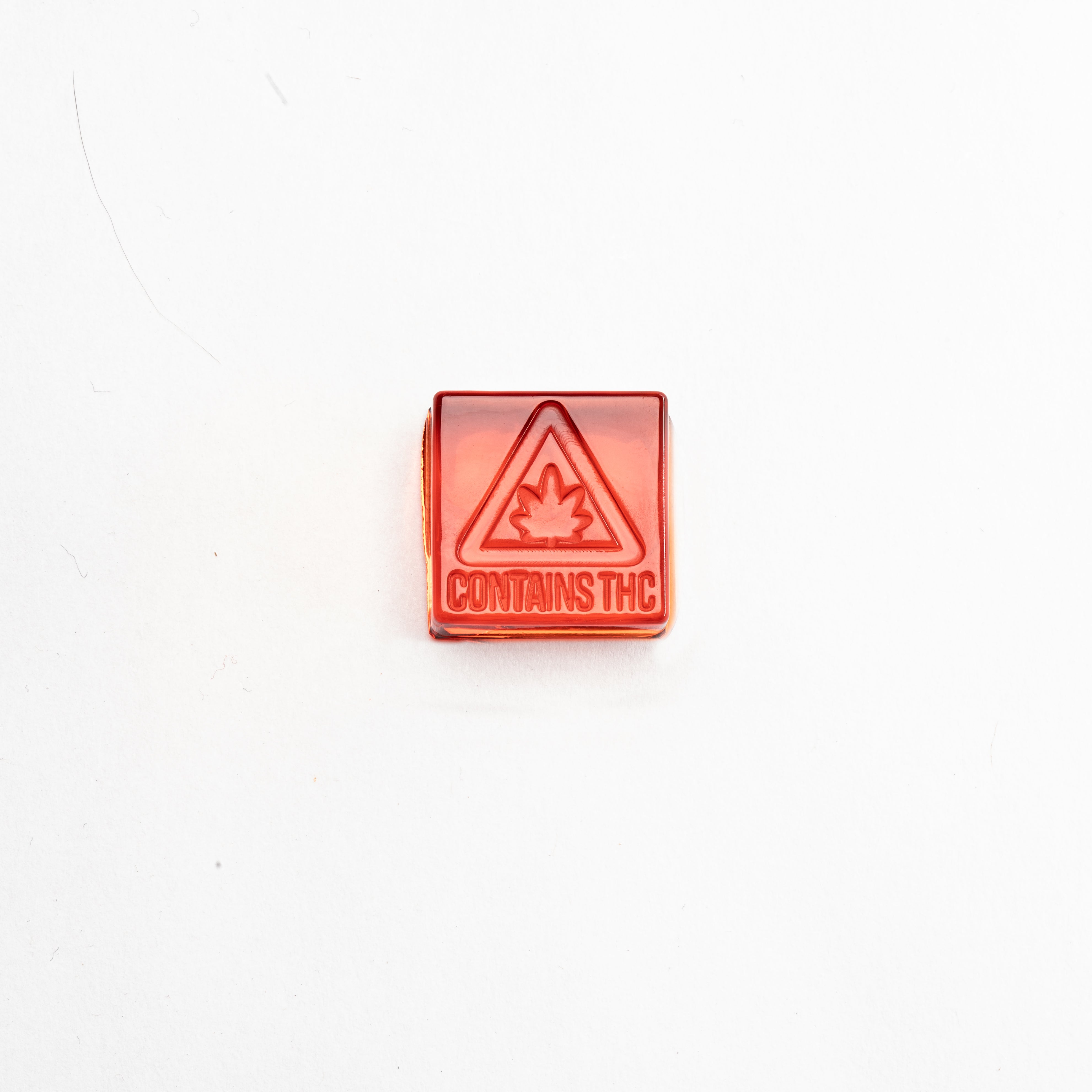 3mL Square Candy Depositor Mold - MA, ME, RI, VT THC Symbol - 192 Cavities - 22068