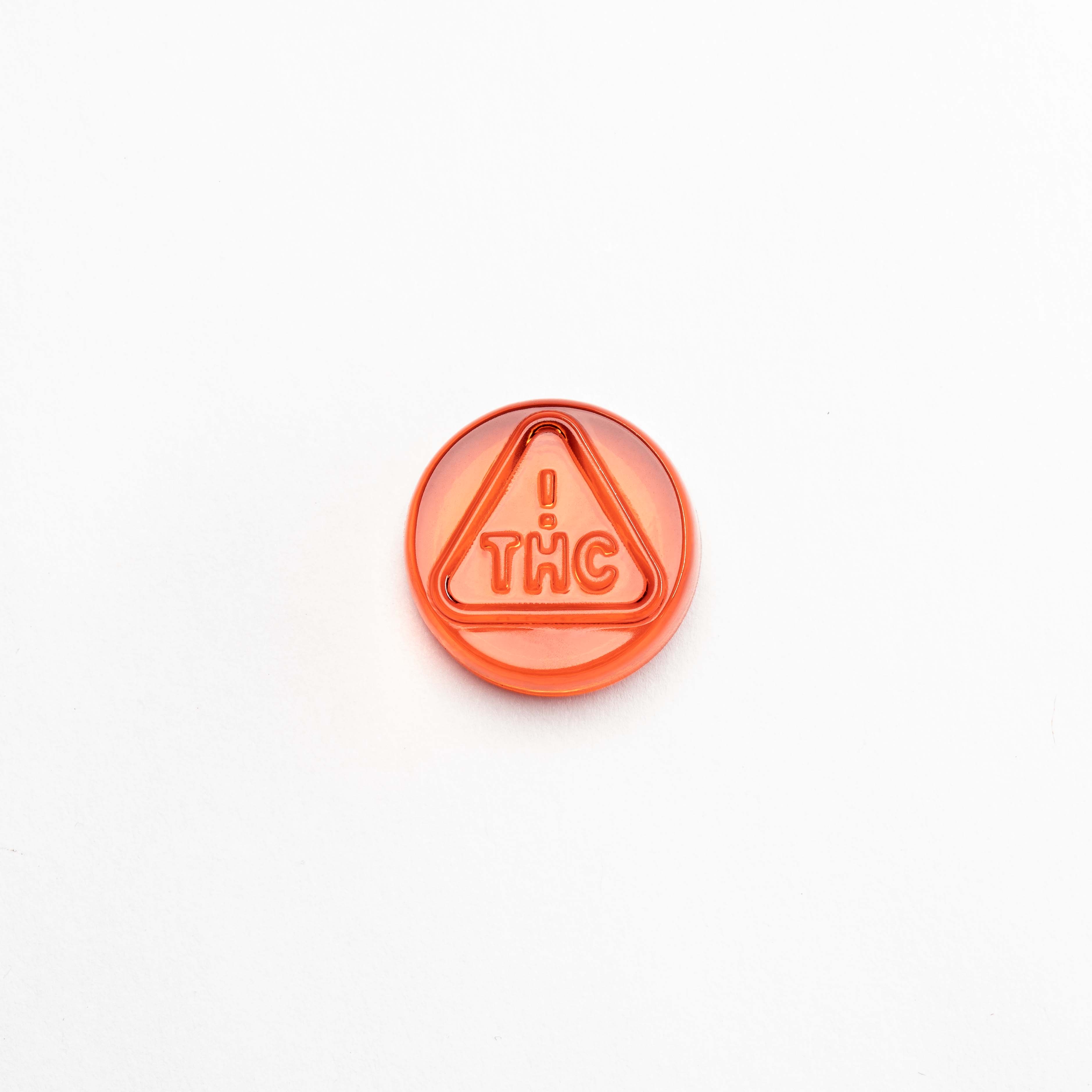 3mL Round Candy Mold - NV, MS THC Symbol - 154 Cavities - 22098