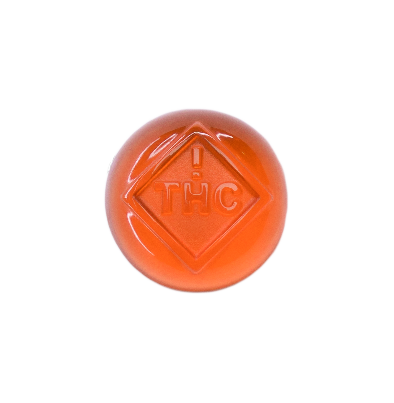 3mL Round Candy Depositor Mold - CO, FL, NM, OH THC Symbol - 160 Cavities - 22895