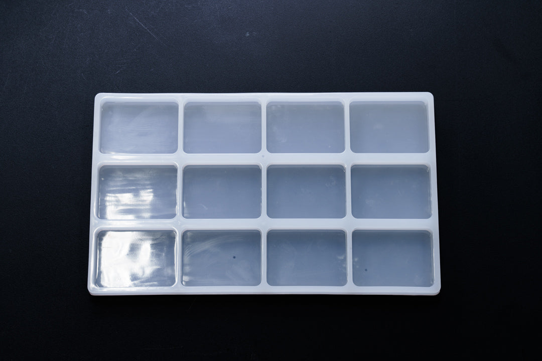 41mL Rectangle Bar Candy Mold - 12 Cavities - 22178