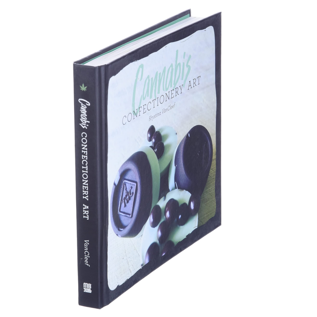 Cannabis Confectionery Art - Hardcover Book by Krystina Vancleef