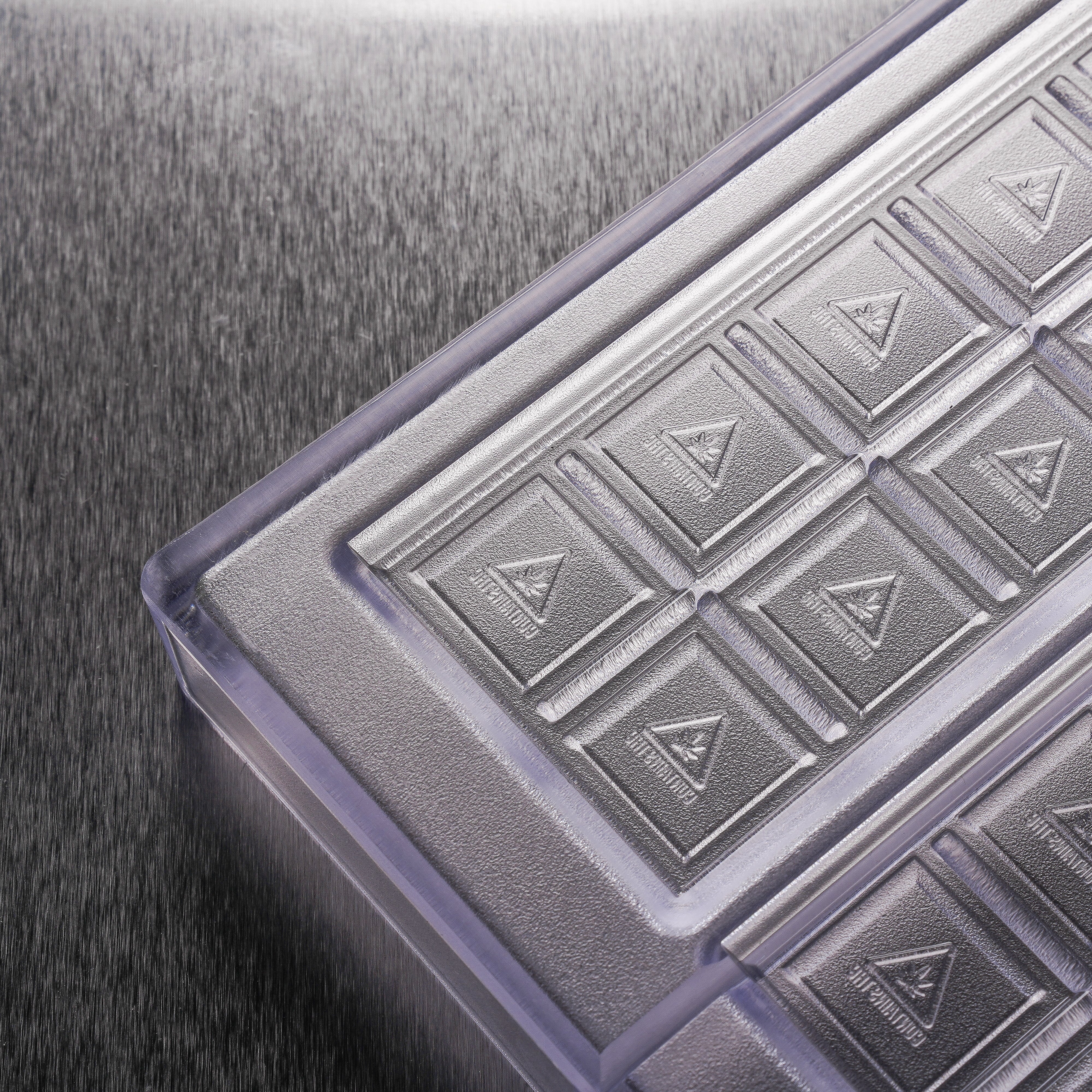 43mL 10pc Chocolate Bar Mold - MA, ME, RI, VT THC Symbol - 4 Bars - 22910
