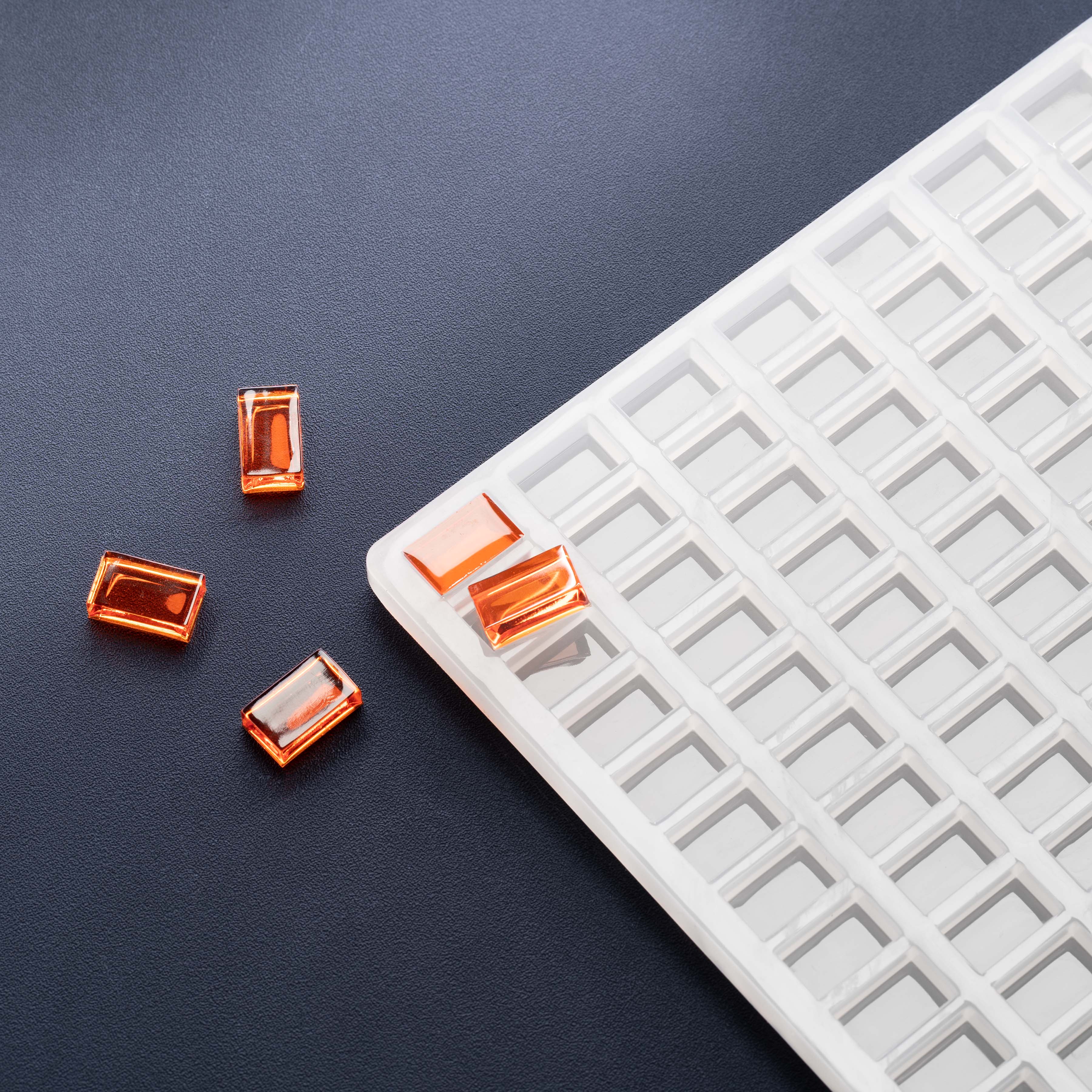 1.5mL Rectangle Candy Depositor Mold - 275 Cavities - 22031