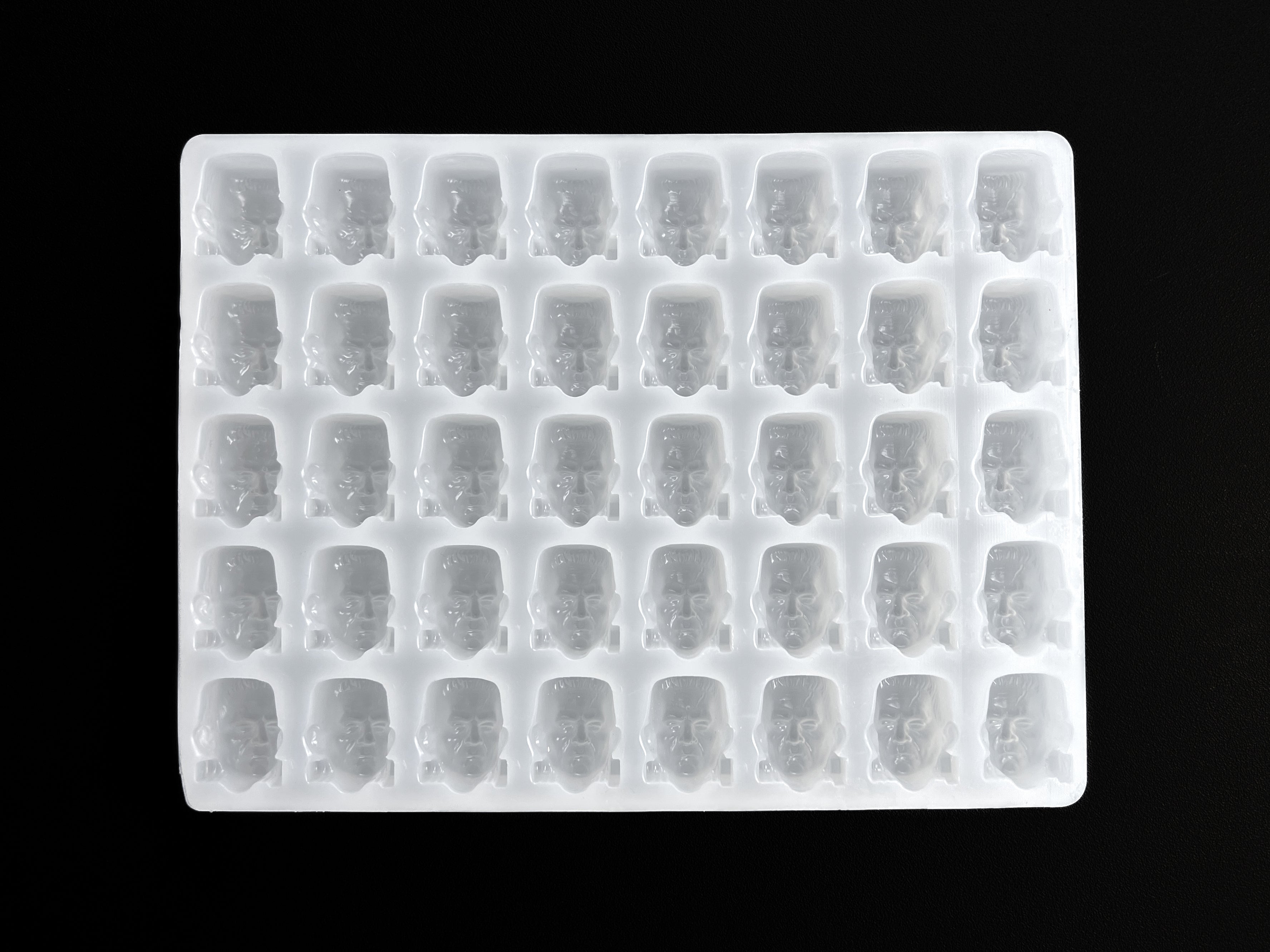 4mL Novelty Frankenstein Candy Mold - 40 Cavities