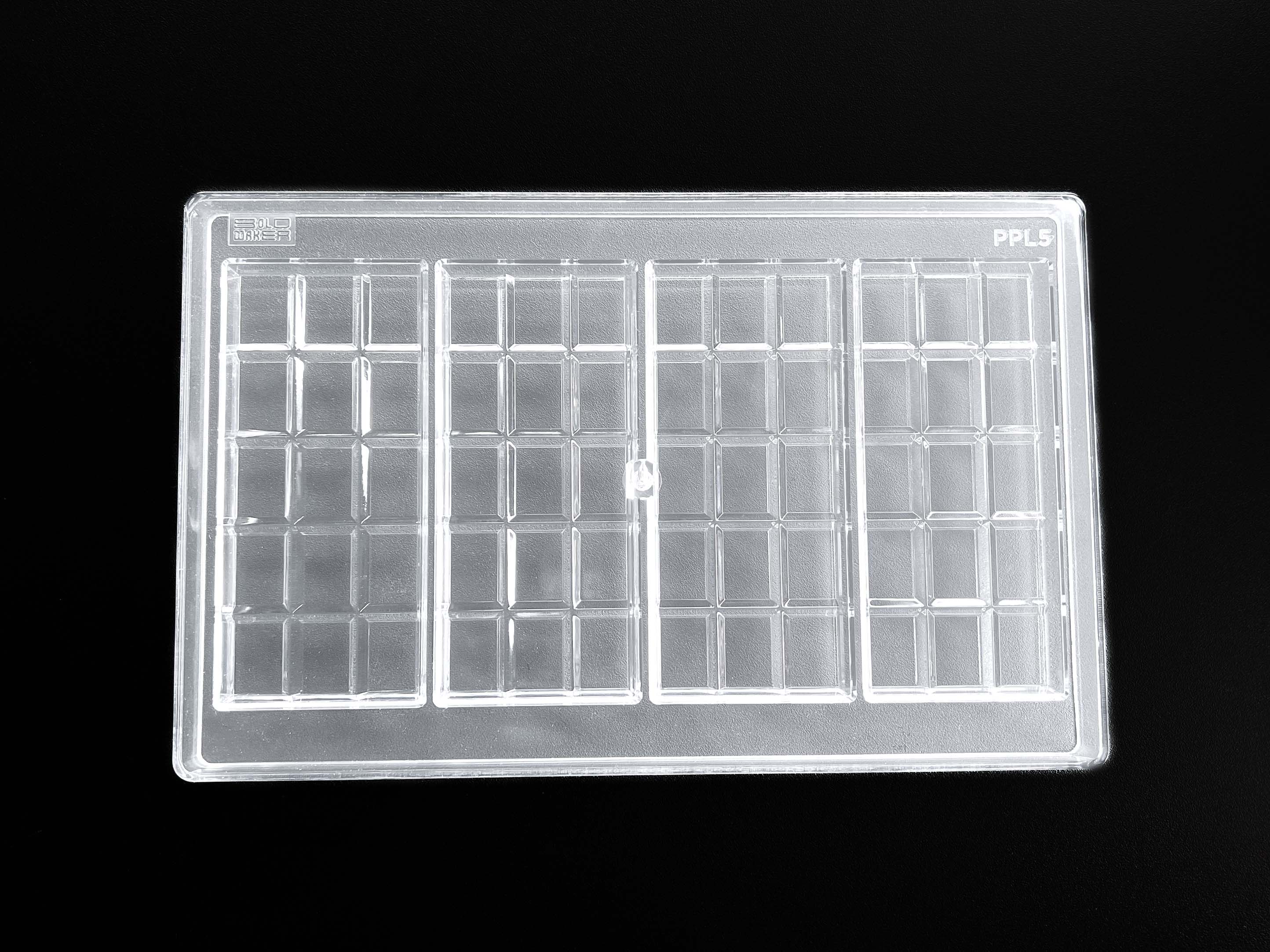 50mL 15pc Chocolate Bar Mold - 4 Bars - 22872
