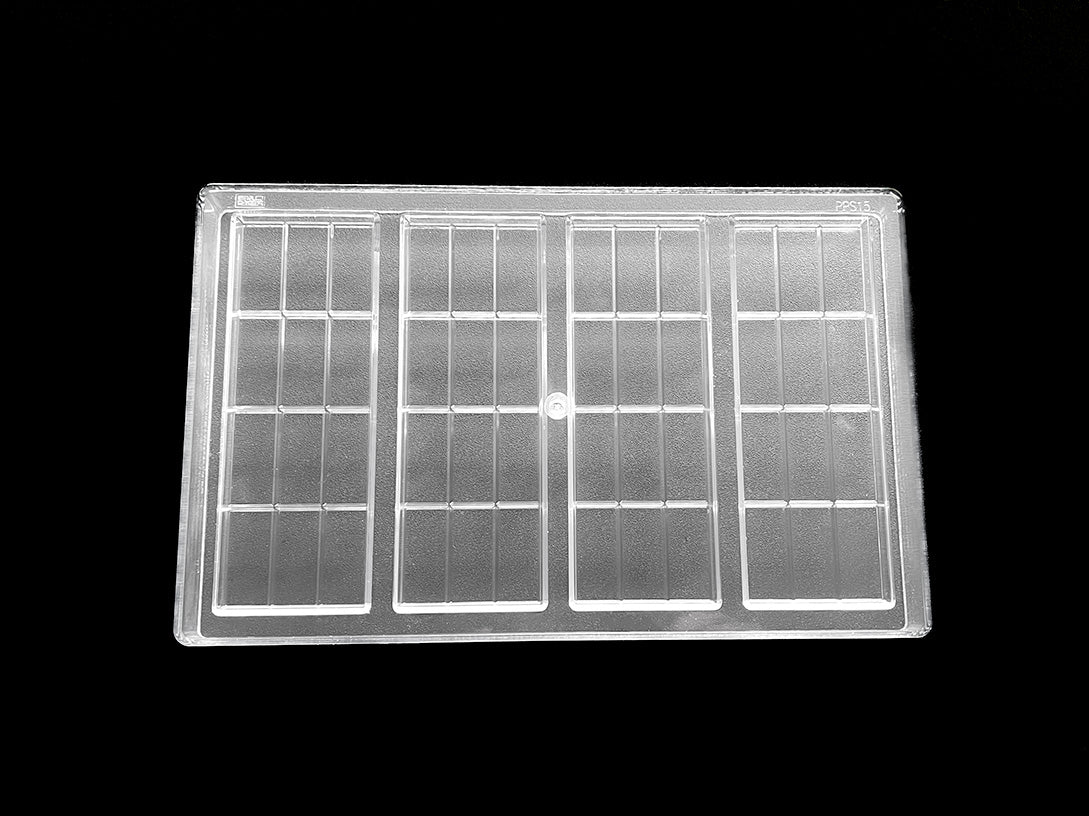 48.2mL 12pc Chocolate Bar Mold - 4 Bars - 22886