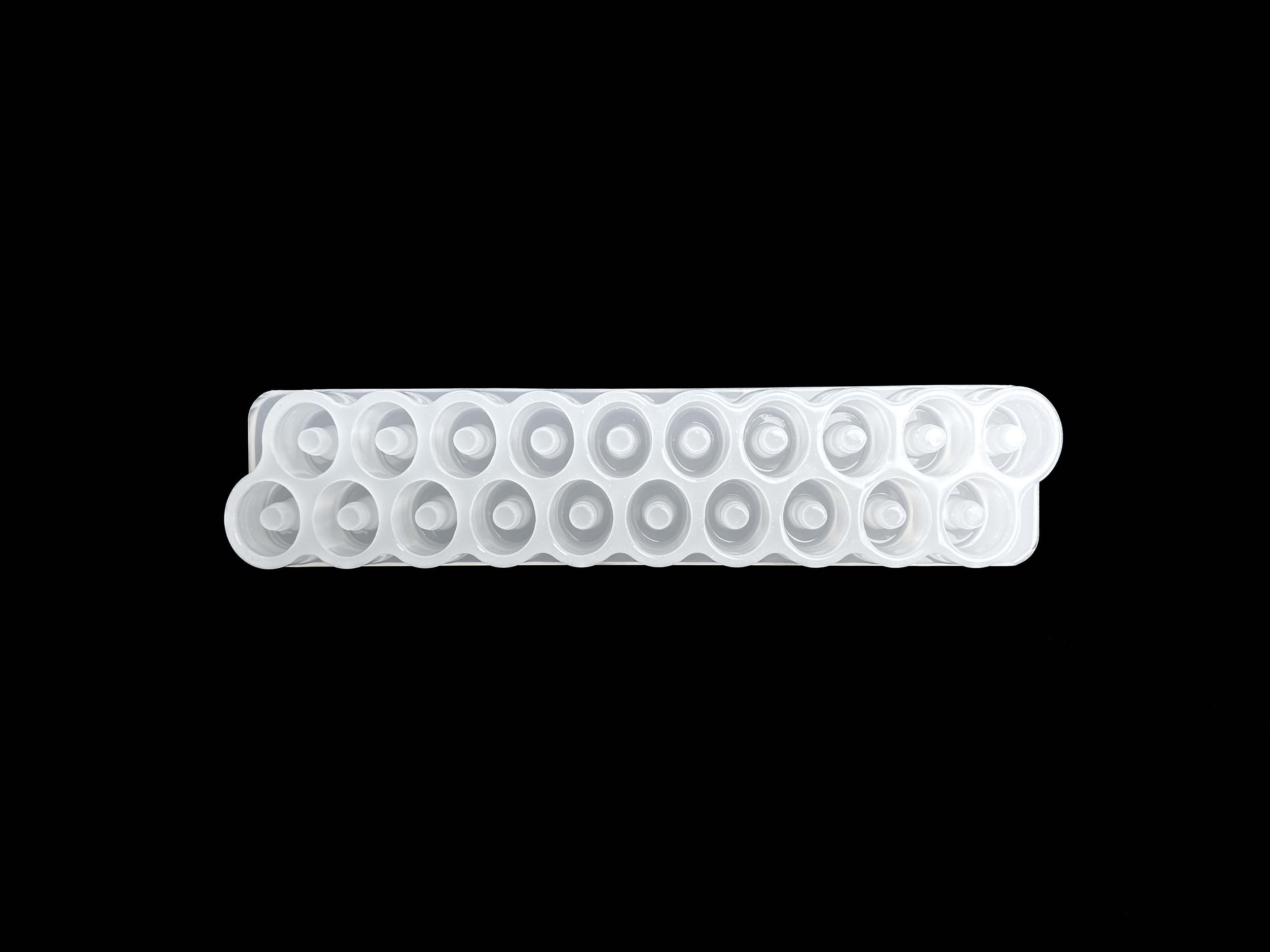 Cylinder Hookah-Pop Tip Hard Candy Mold - Pack of 2 - 20 Cavities - 22174