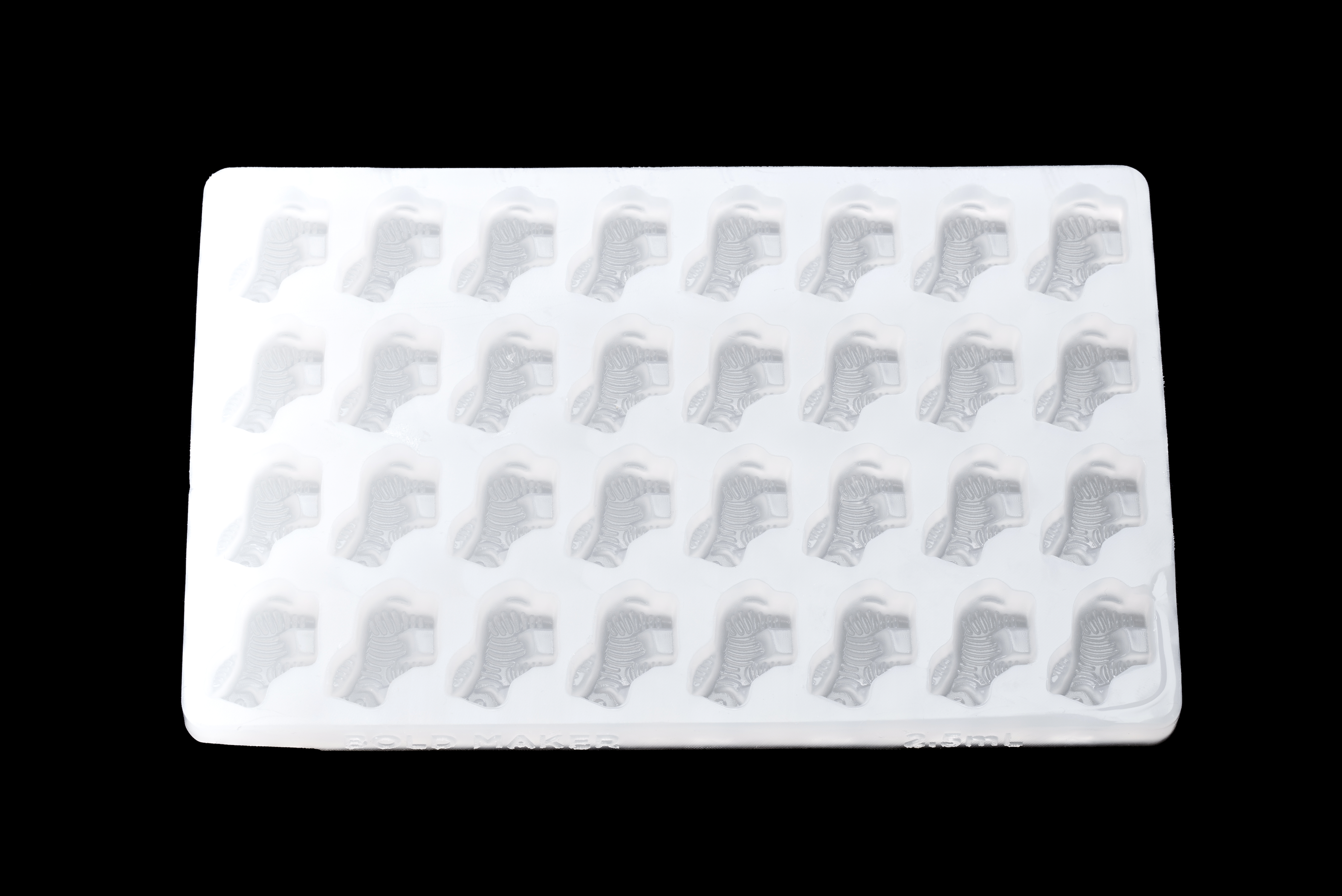 2.5mL Zebra Candy Depositor Mold - 32 Cavities - 22593
