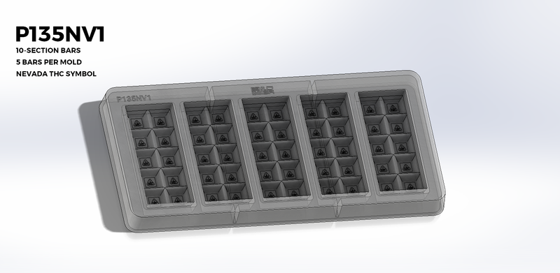 New Nevada THC Polycarbonate Chocolate Mold