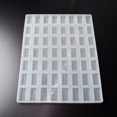 15.4mL Rectangle Multidose Candy Depositor Mold - 56 Cavities - 24408