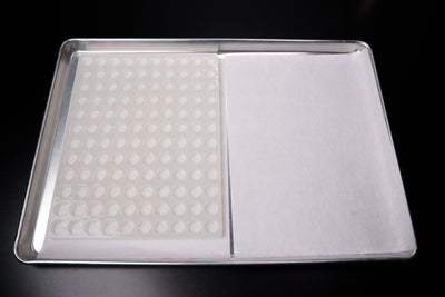 5mL Multidose™ Circle Candy Depositor Mold - MA, ME, RI, VT THC Symbol - 120 Cavities - 23954