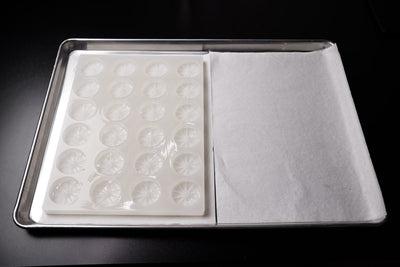 20mL Multidose Round Candy Depositor Mold - CO, FL, NM, OH THC Symbol - 24 Cavities - 24286