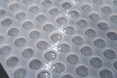 2mL Round Candy Depositor Mold - New Jersey THC Symbol - 165 Cavities - 24428