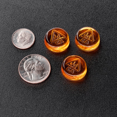 2mL Circle Candy Mold - California THC Symbol - 150 Cavities - 22039