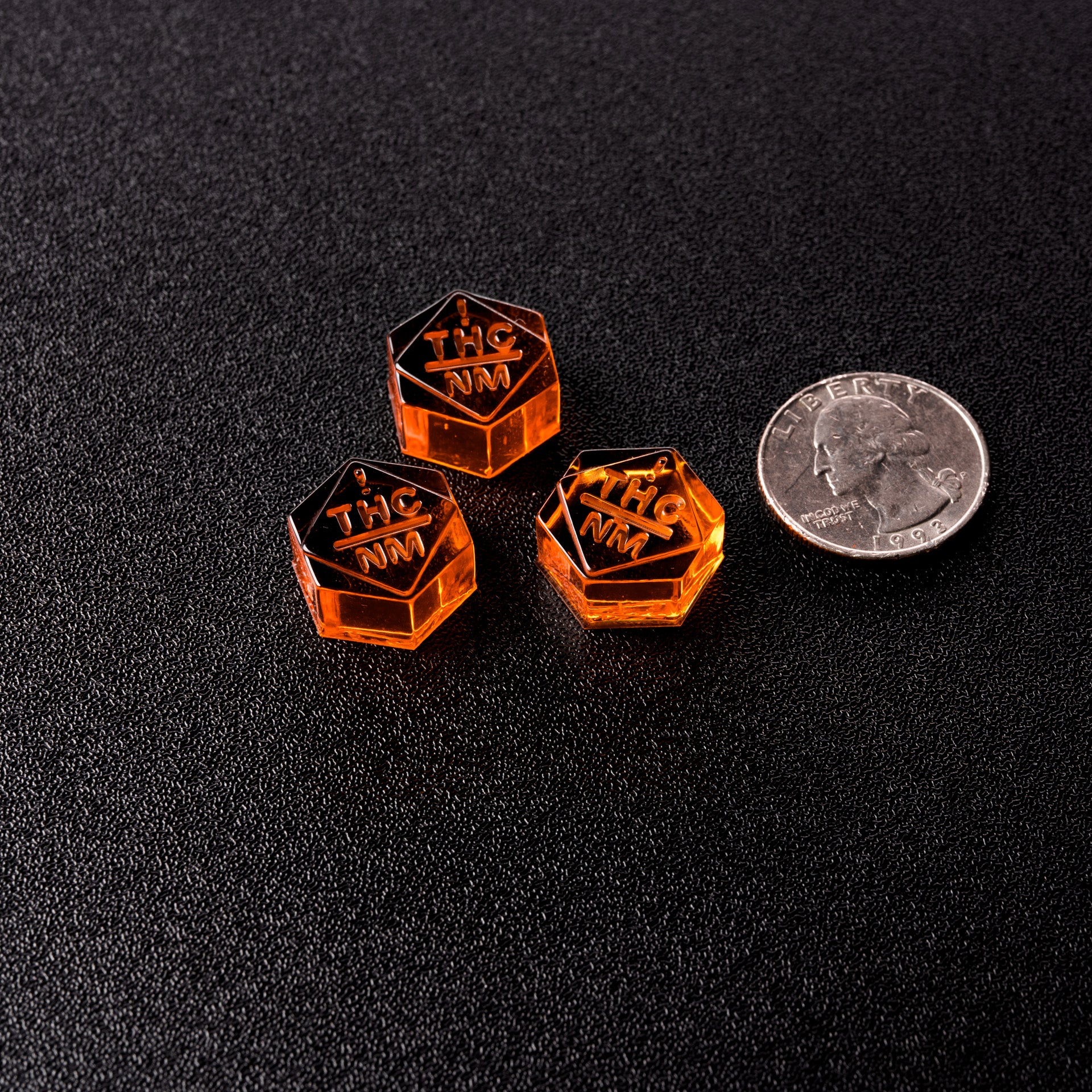 2mL Hexagon Candy Depositor Mold - New Mexico THC Symbol - 180 Cavities - 22095