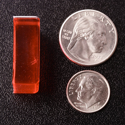 6.8mL Rectangle Candy Full Sheet  Mold - MA, ME, RI, VT THC Symbol - 299 Cavities - 22137