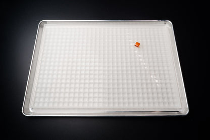 3mL Square Candy Full Sheet Mold with Rim - 551 Cavities - 22148