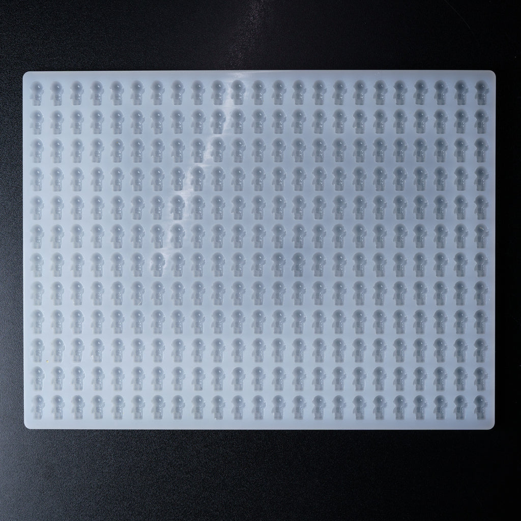 1 mL 1 cm Cube/Square Gummy Mold - Full Sheet Silicone Mold - 1781 Cavities