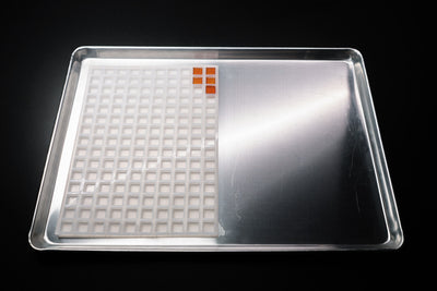 3.5mL Square Candy Depositor Mold - 150 Cavities - 22204