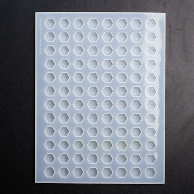 3mL Hexagon Candy Depositor Mold - CO, FL, NM, OH THC Symbol - 96 Cavities - 22522