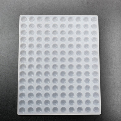 2.5mL Round Candy Depositor Mold - CO, FL, NM, OH THC Symbol - 140 Cavities - 22523