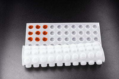 [B-Grade] 6mL Dome Candy Mold - 100 Cavities - 23106-B