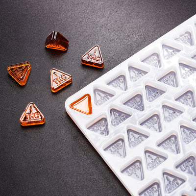 3.5mL Triangle Candy Depositor Mold - Nevada THC Symbol - 160 Cavities