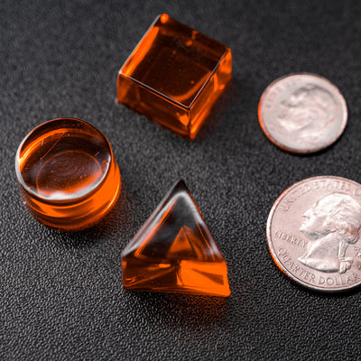 1mL - 3.5mL Basic Shape Sampler Candy Mold - 45 Cavities - 23206