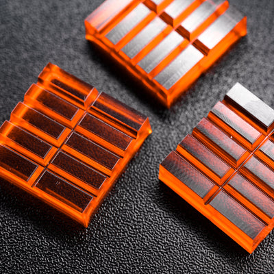 3.8mL Multidose™ Square 10-Piece Candy Mold - 130 Cavities - 23345