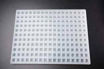 3mL Multidose™ Split Cube Candy Depositor Mold - 187 Cavities - 23277