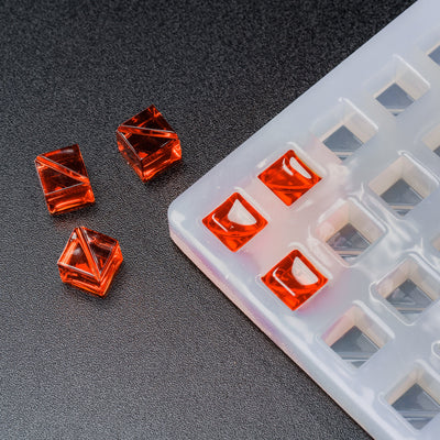 3mL Split Cube Candy Depositor Mold - 187 Cavities