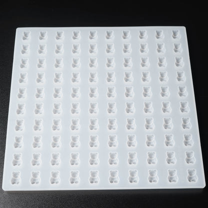 3mL Teddy Bear Candy Depositor Mold - 100 Cavities - 23282