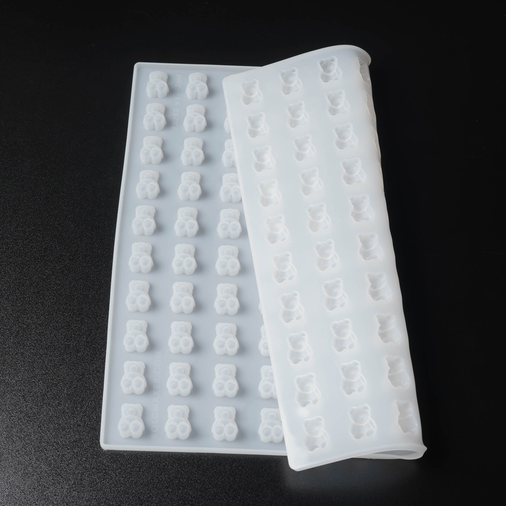 3mL Teddy Bear Candy Depositor Mold - 100 Cavities - 23282
