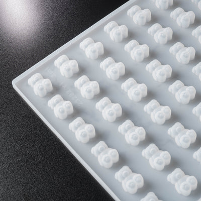 3mL Teddy Bear Candy Depositor Mold - 100 Cavities - 23282