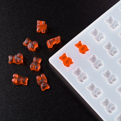 3mL Gummy Bear Candy Depositor Mold - 100 Cavities - 23282