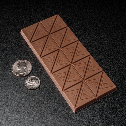 45.6mL 20pc Chocolate Bar Mold - New Jersey THC Symbol - 4 Bars - 23398