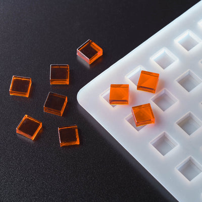 [Overstock Sale]  3mL Square Candy Depositor Mold - 80 Cavities - 23920