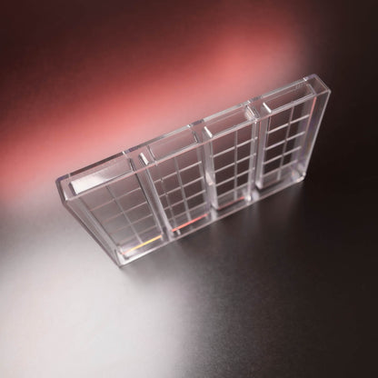 4 Cavity Dubai Chocolate Bar Mold Side View