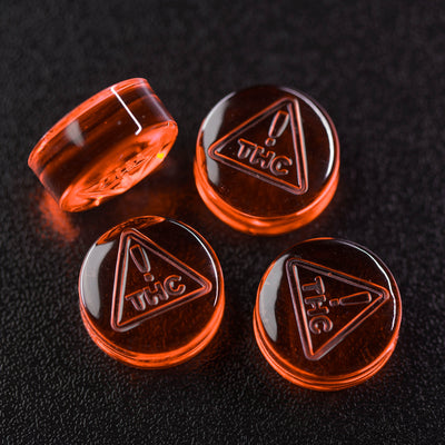 3mL Circle Candy Depositor Mold - Nevada THC Symbol - 160 Cavities - 23573