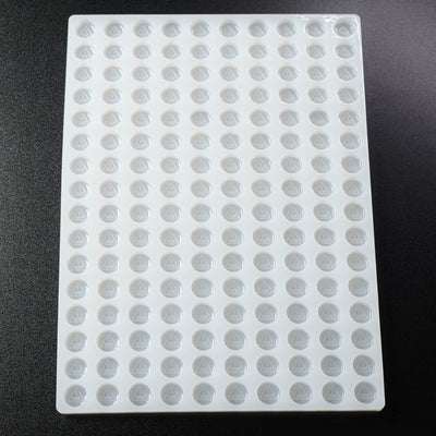 3mL Circle Candy Mold - Nevada THC Symbol - 160 Cavities - 23573