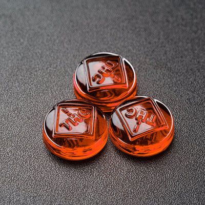 3mL Round Candy Depositor Mold - CO, FL, NM, OH THC Symbol - 140 Cavities - 23576